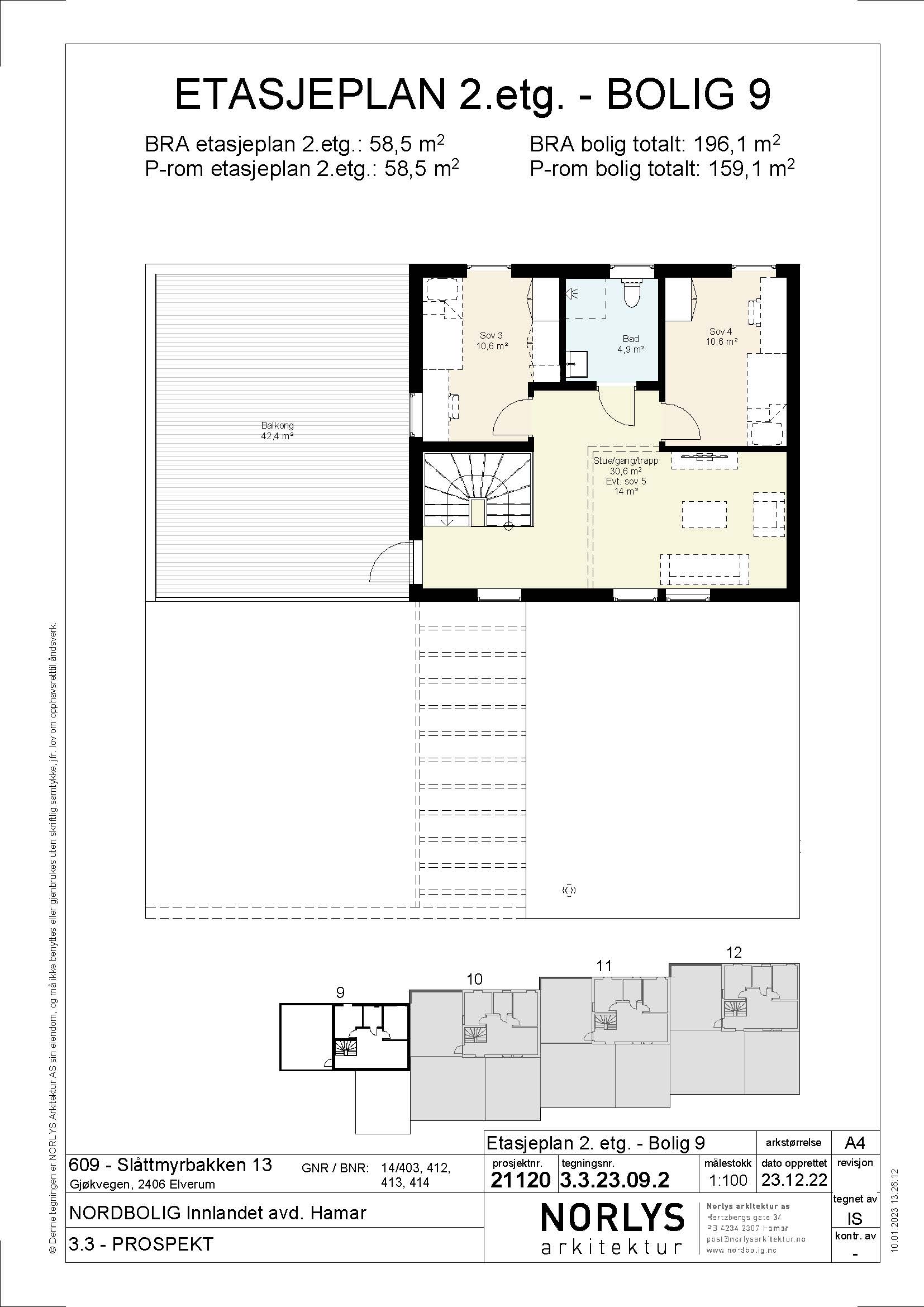 Slåttmyr Atrium, bolig 9