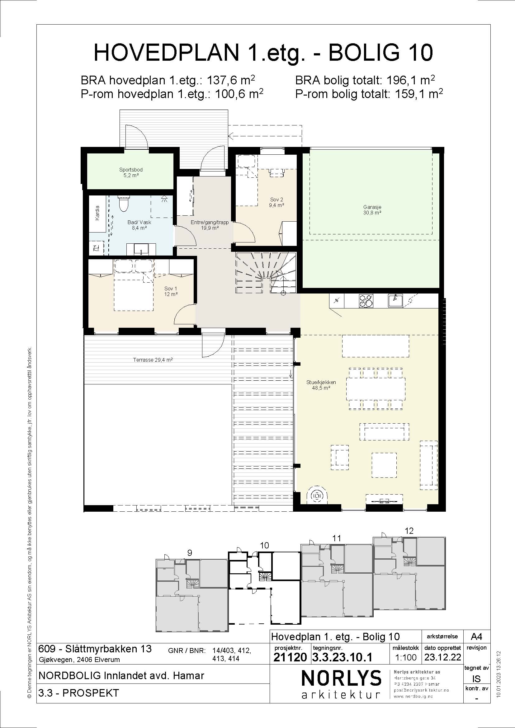 Slåttmyr Atrium, bolig 10