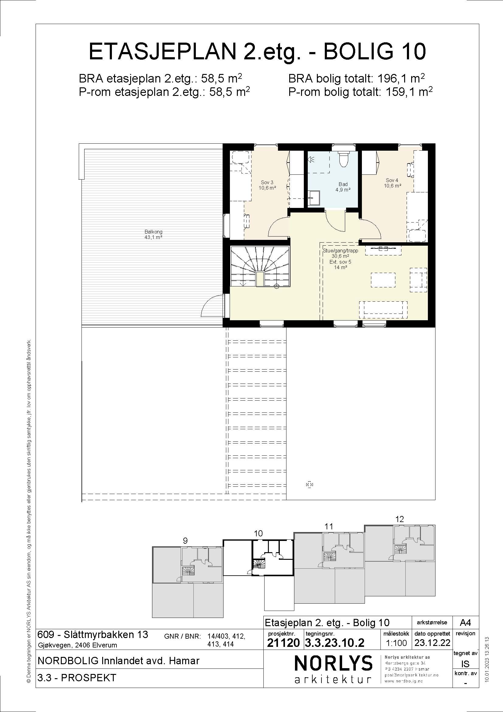 Slåttmyr Atrium, bolig 10