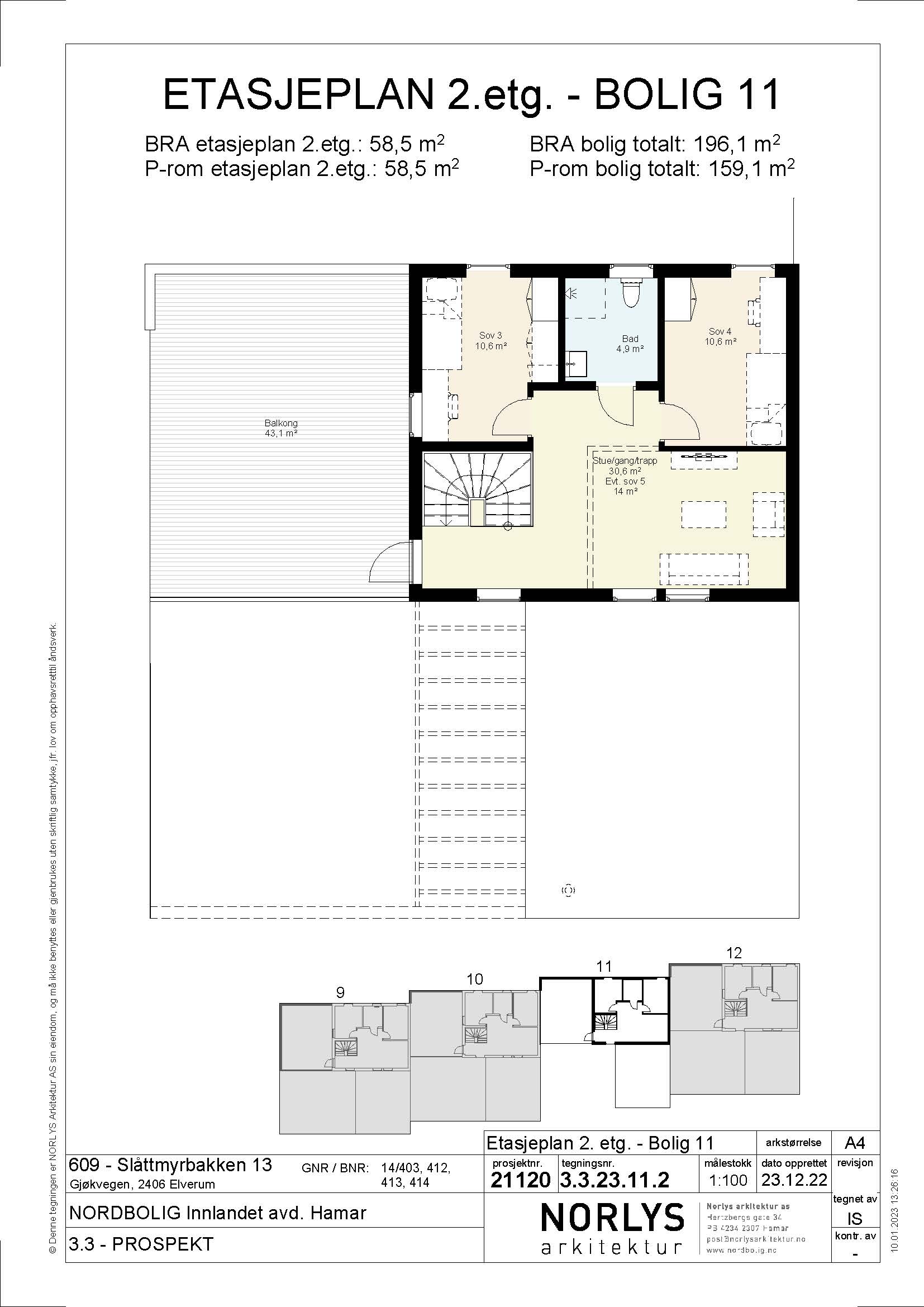 Slåttmyr Atrium, bolig 11