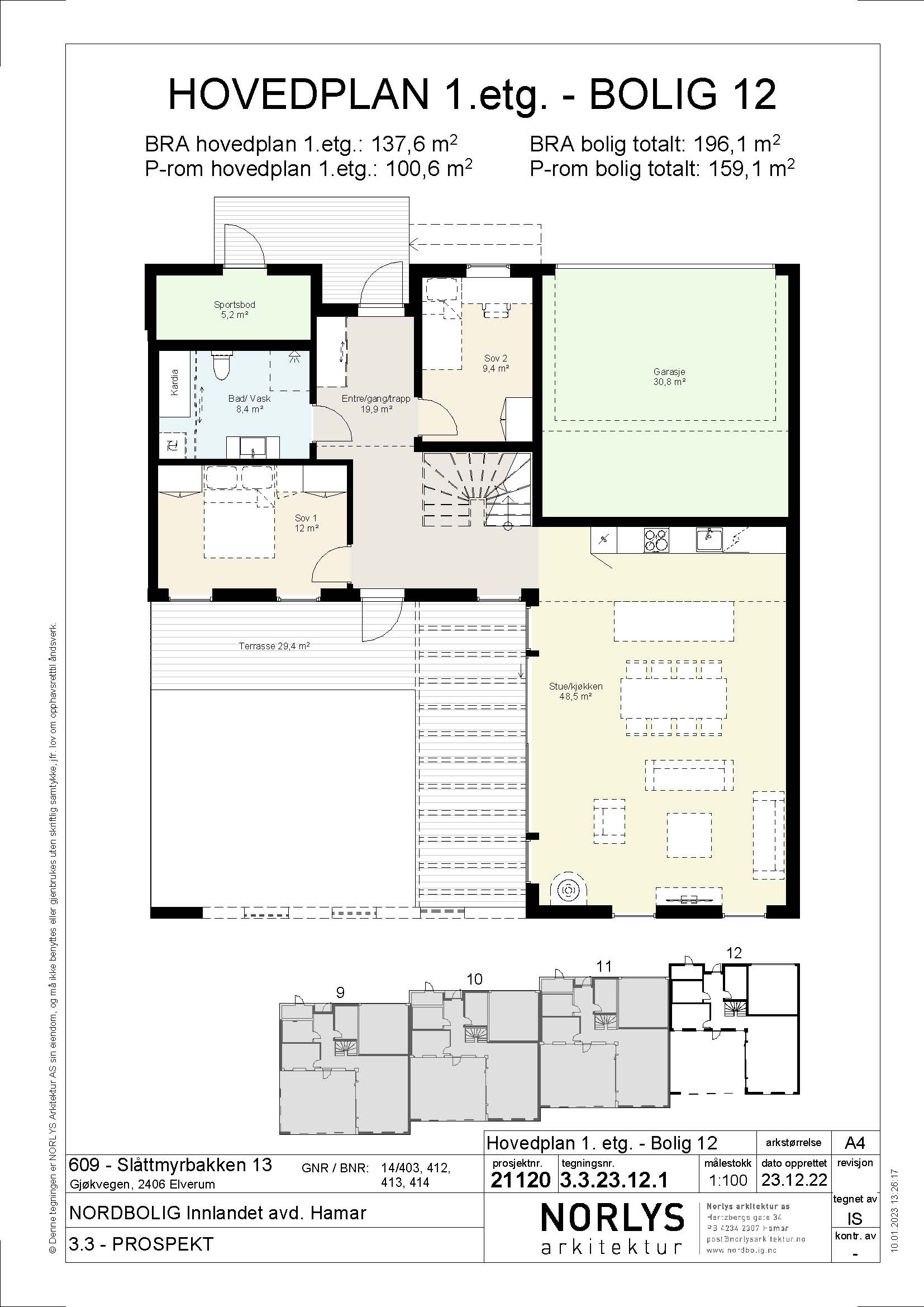 Slåttmyr Atrium, bolig 12