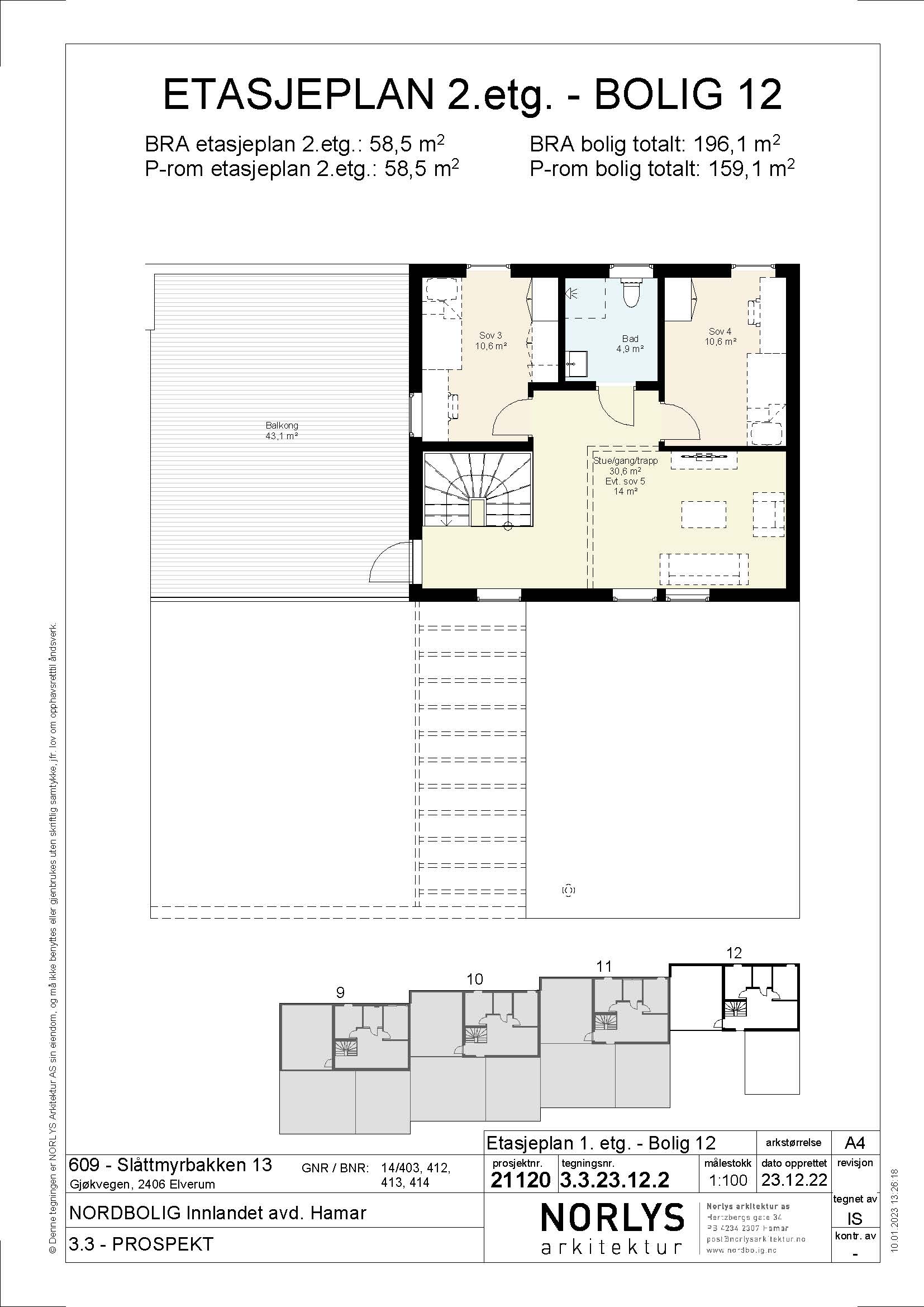 Slåttmyr Atrium, bolig 12